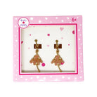 Ballerina Clip-on Earrings - Pink Poppy Australia