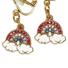 Rainbow Clip-on Earrings - Pink Poppy Australia