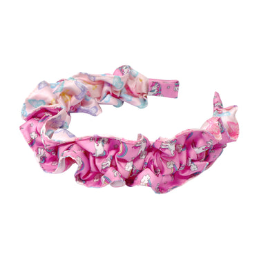 Reversible Ruffle Headband - Pink Poppy Australia