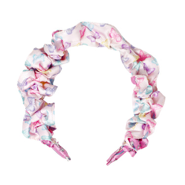Reversible Ruffle Headband - Pink Poppy Australia