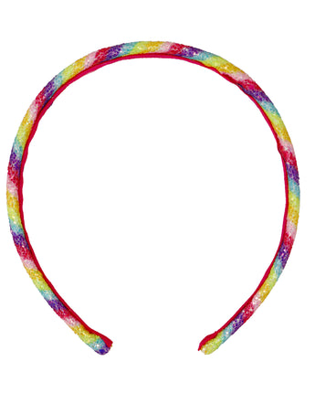 Glitter Rainbow Headband