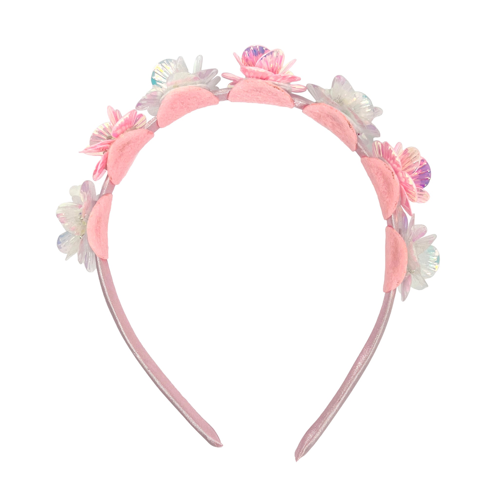 Mermaid Flower Headband - Pink Poppy Australia