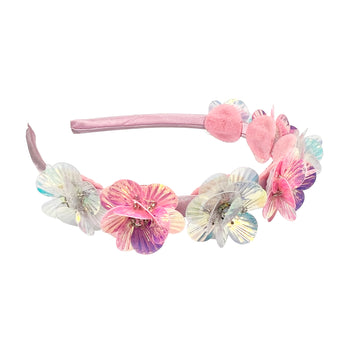 Mermaid Flower Headband - Pink Poppy Australia