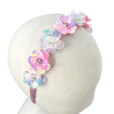 Mermaid Flower Headband - Pink Poppy Australia