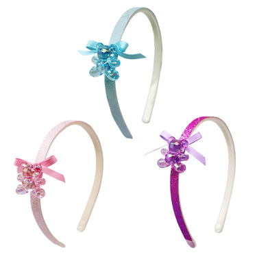 Teddy Bear Headband - Pink Poppy Australia