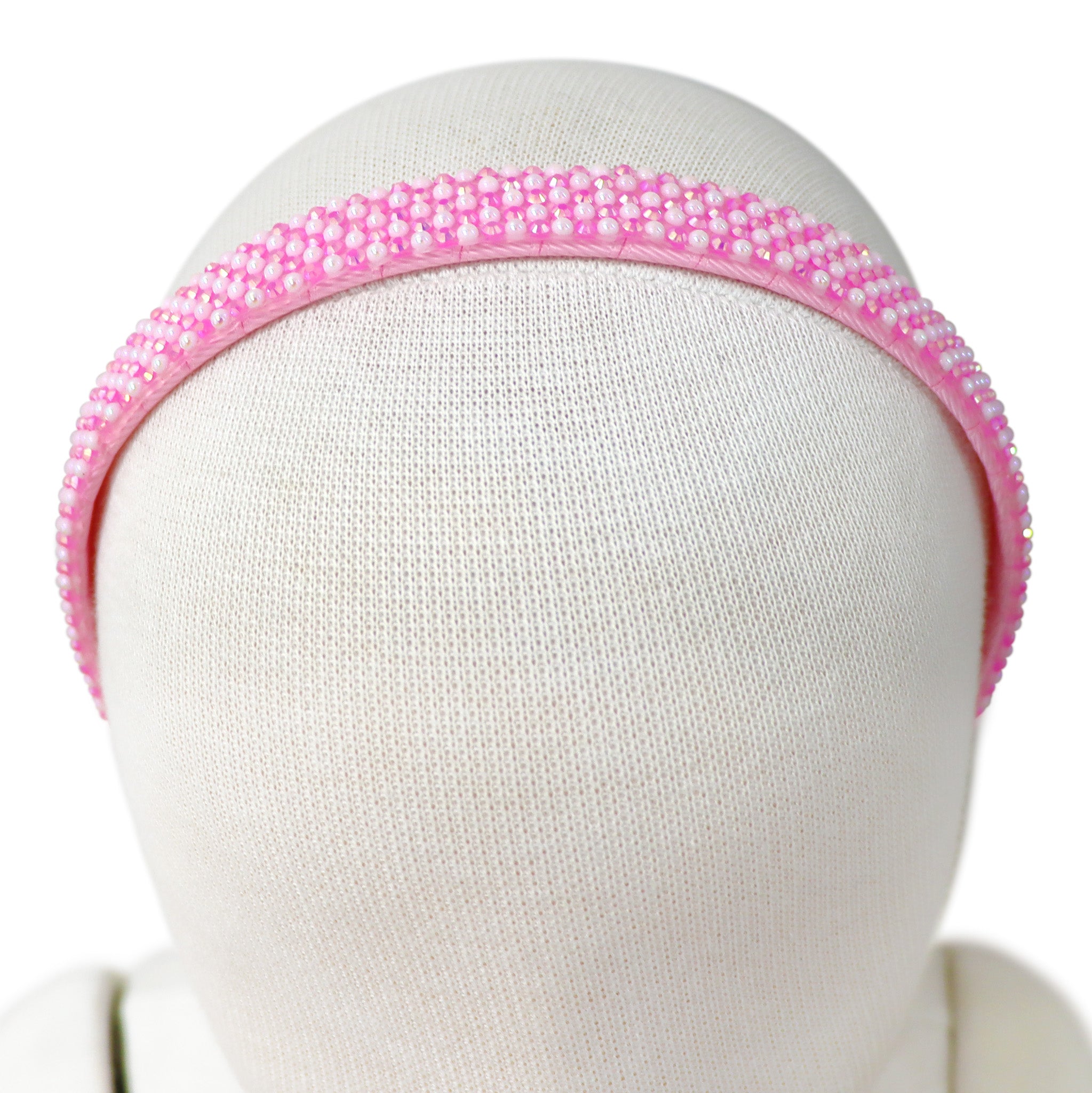 Pearl Rhinestone Headband - Pink Poppy Australia