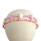 Dance Beaded Headband - Pink Poppy Australia