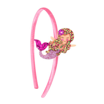 Glitter Mermaid Headband - Pink Poppy Australia