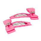Ribbon Bow Hair Clips - Pink Poppy Australia
