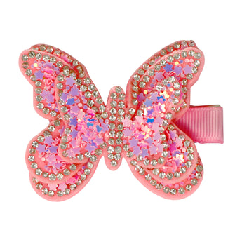 Sparkling Butterfly  Hair Clip