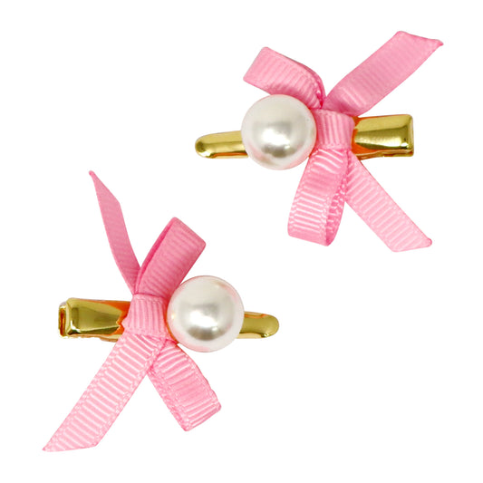 Pearl Hair Clips - Pink Poppy Australia