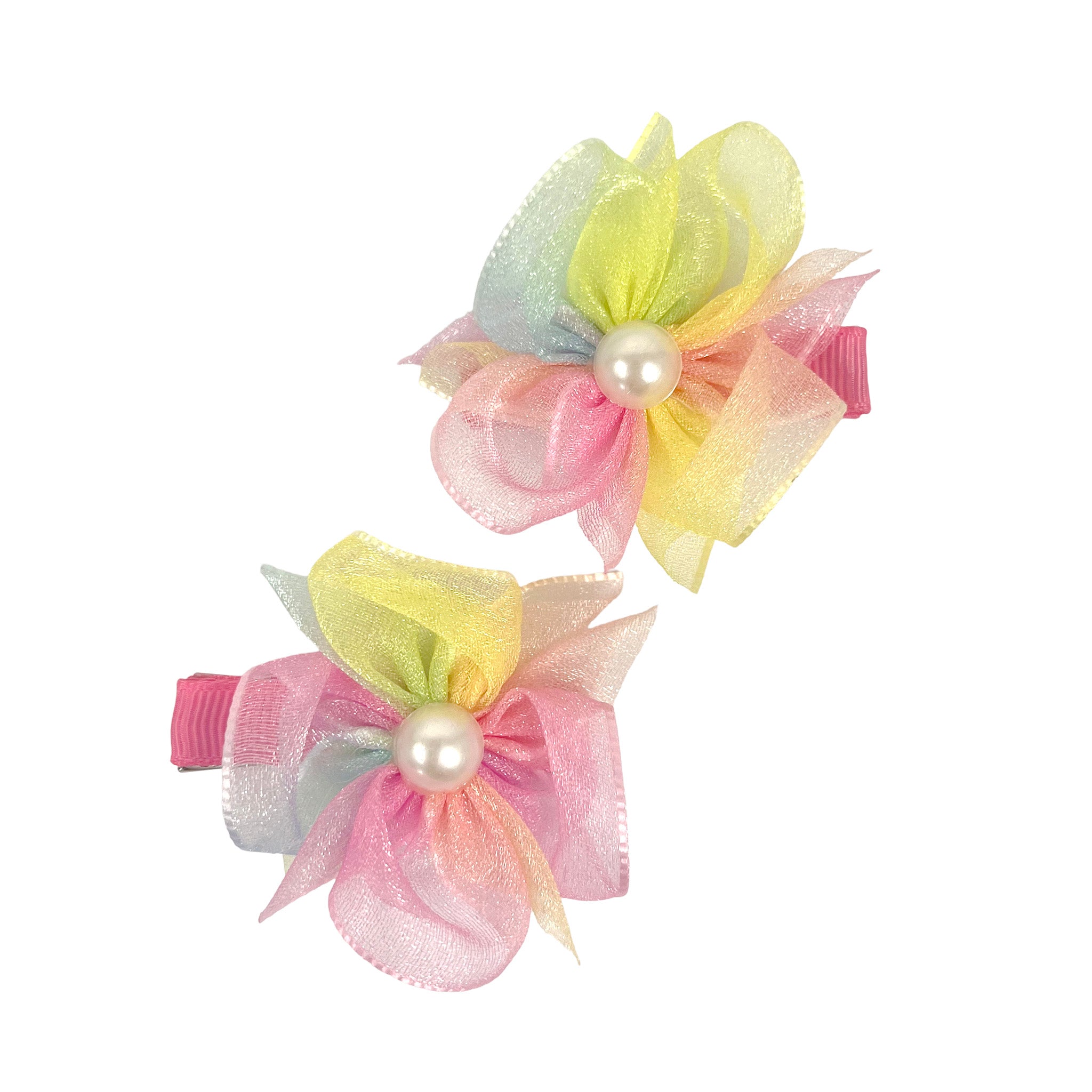 Unicorn Flower Hair Clips - Pink Poppy Australia