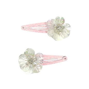 Mermaid Flower Hair Clip - Pink Poppy Australia