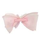 Rhinestone Crown Bow Hair Clip - Pink Poppy Australia