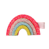Glitter Rainbow and Cloud Hair Clips - Pink Poppy Australia