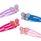 Sparkle Butterfly Hair Clips - Pink Poppy Australia