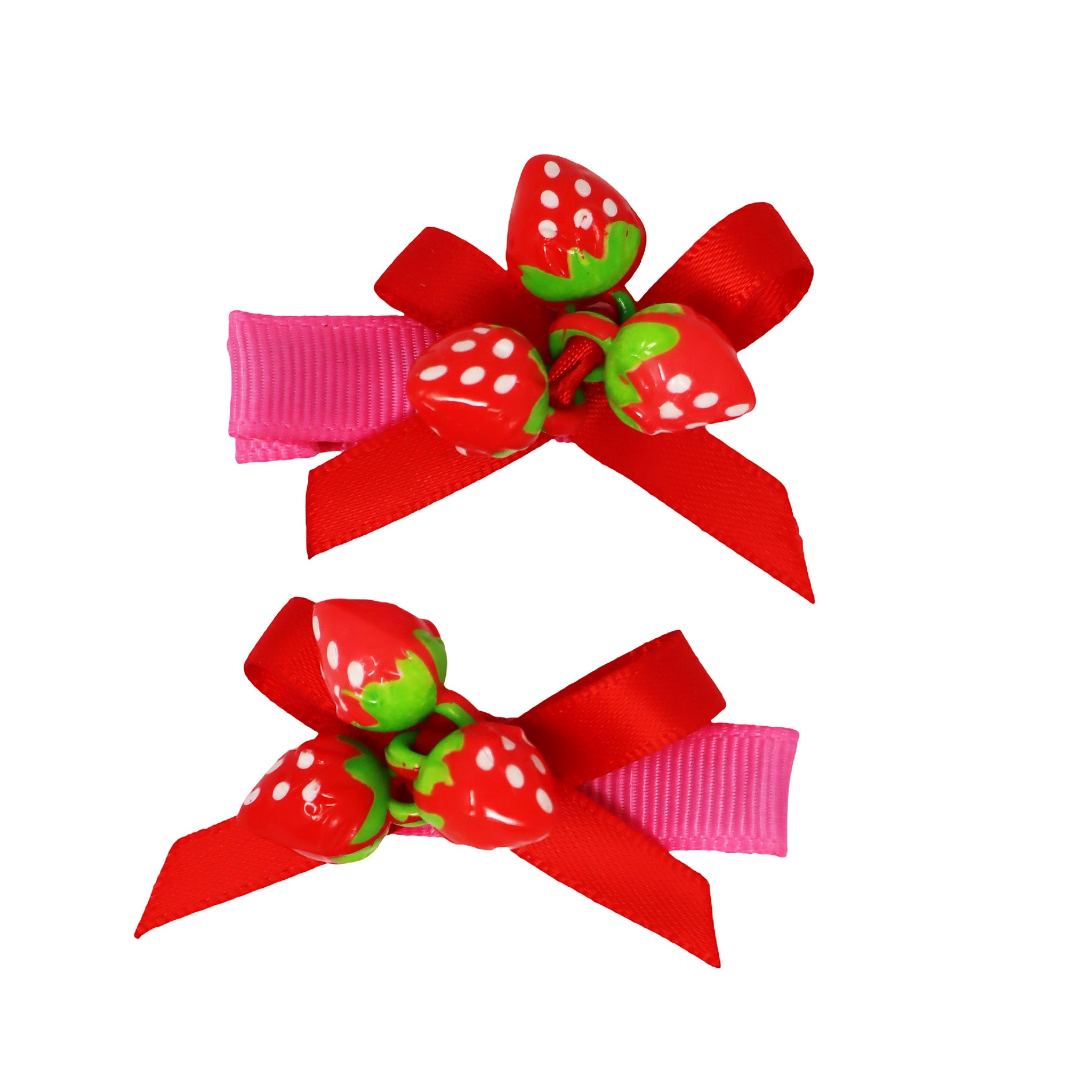 Sweet Berry Hair Clips - Pink Poppy Australia