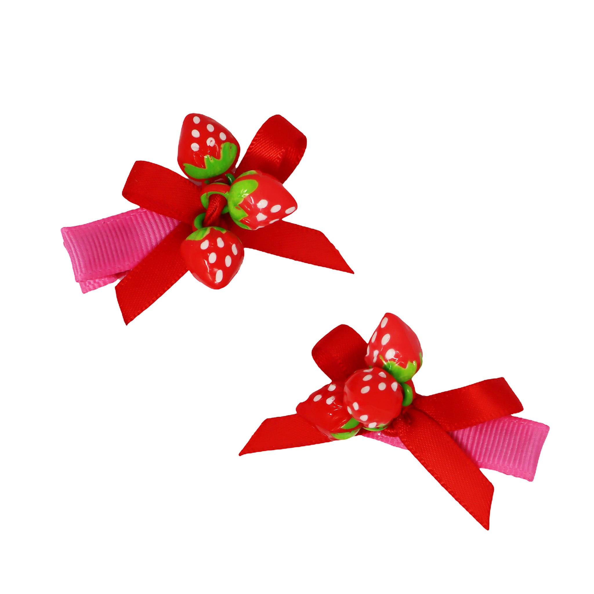Sweet Berry Hair Clips - Pink Poppy Australia