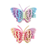 Rainbow Butterfly Hair Clip - Pink Poppy Australia