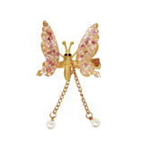 Embellished flutter Fly Hair Clip - Pink Poppy Australia