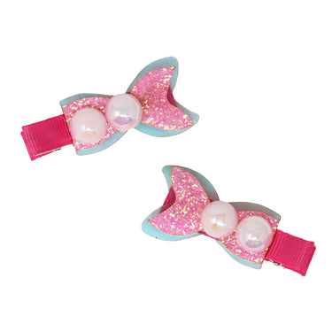 Pearl Mermaid Tail Hair Clips - Pink Poppy Australia