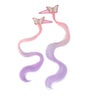 Butterfly Hair Clips with Hair Extension - Pink Poppy Australia