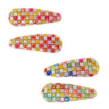 Sparkly Gem Hair Clips - Pink Poppy Australia
