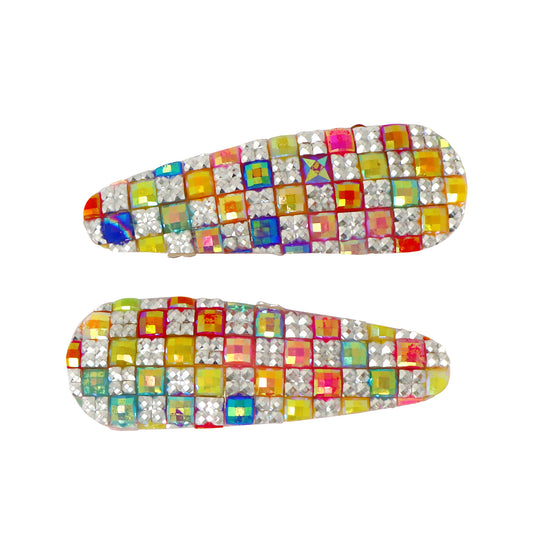 Sparkly Gem Hair Clips - Pink Poppy Australia