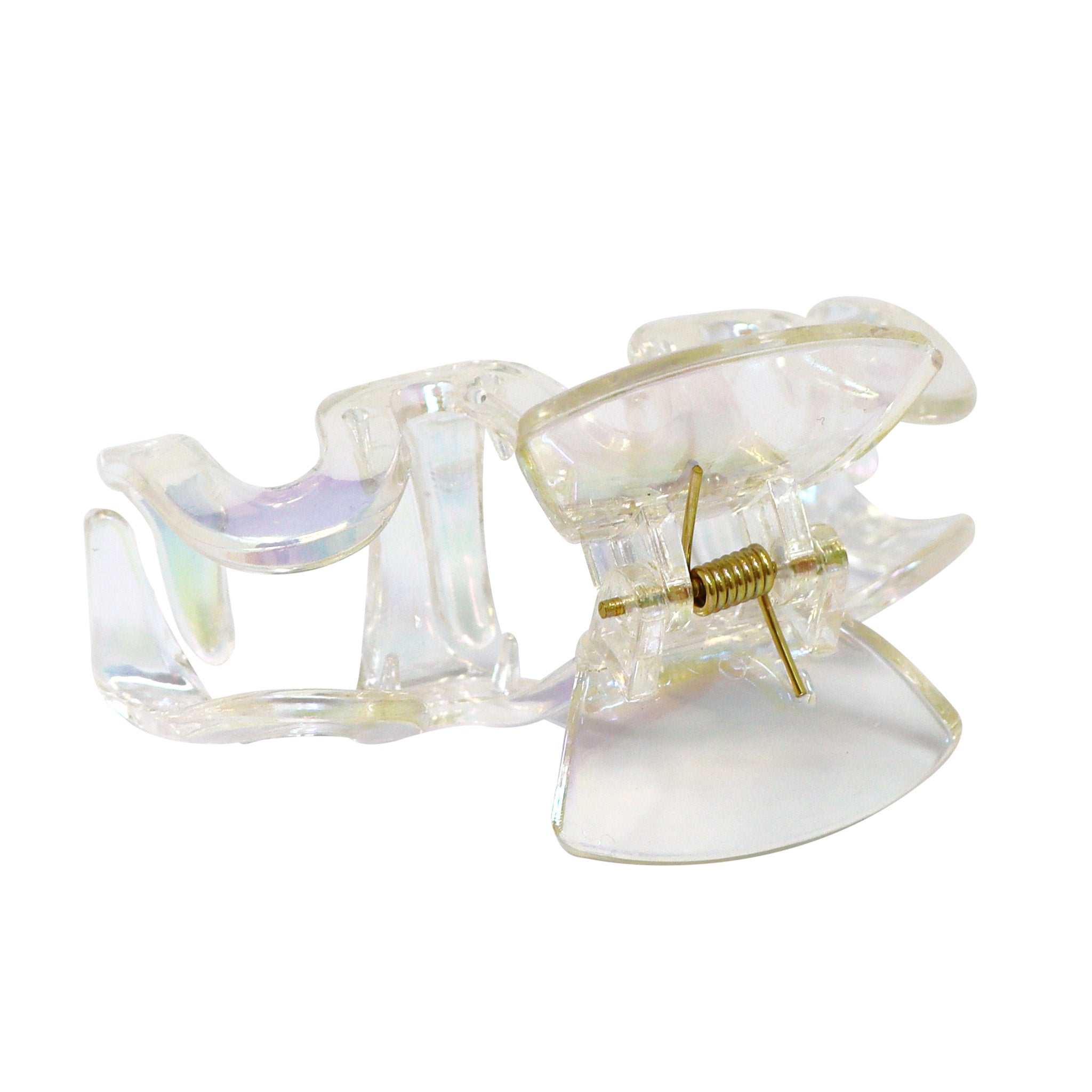 Clear Claw Clip - Pink Poppy Australia