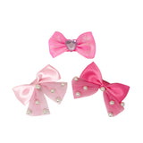 Dance Bow Hair Clips - Pink Poppy Australia