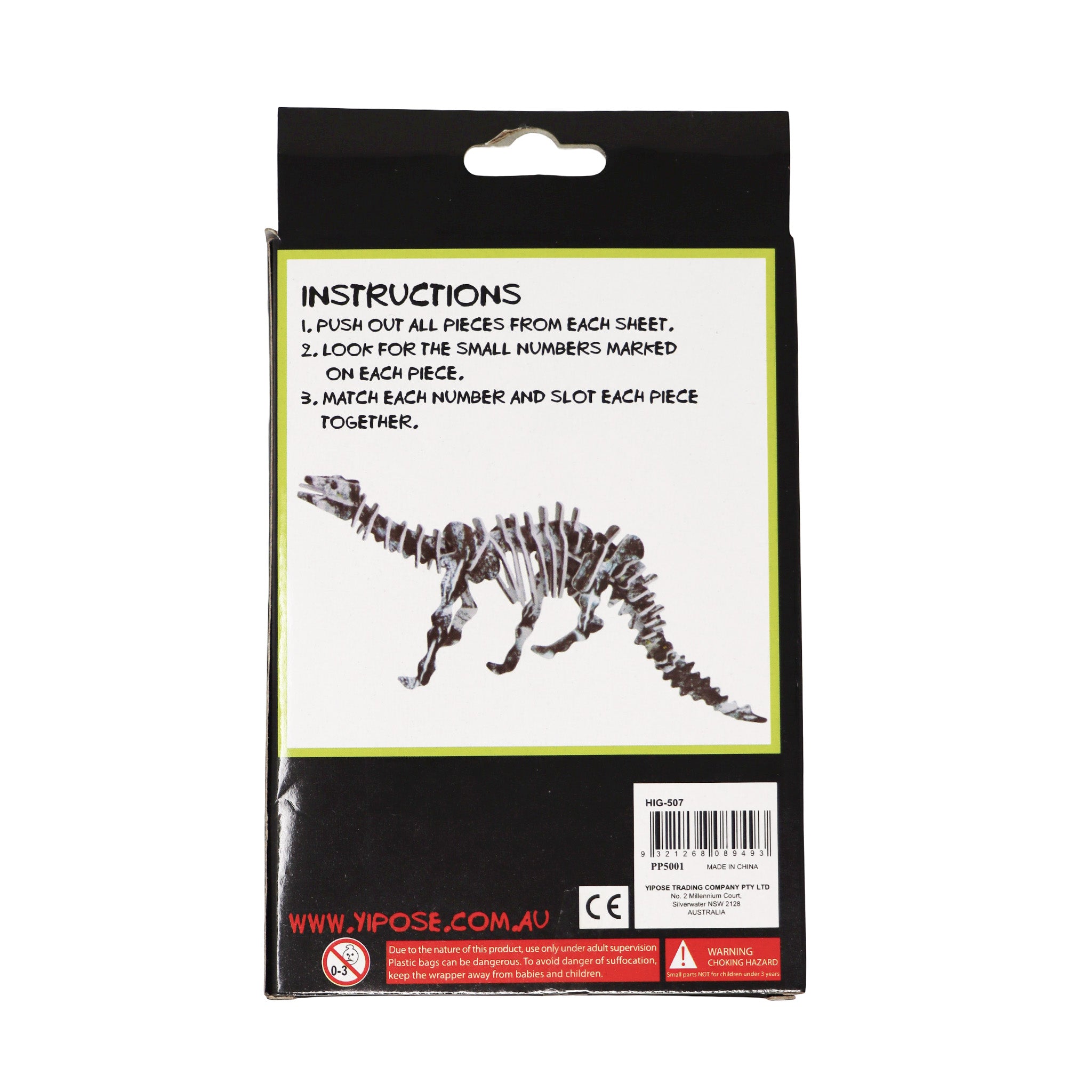 Build Your Own Dinosaur-Brontosaurus - Pink Poppy Australia
