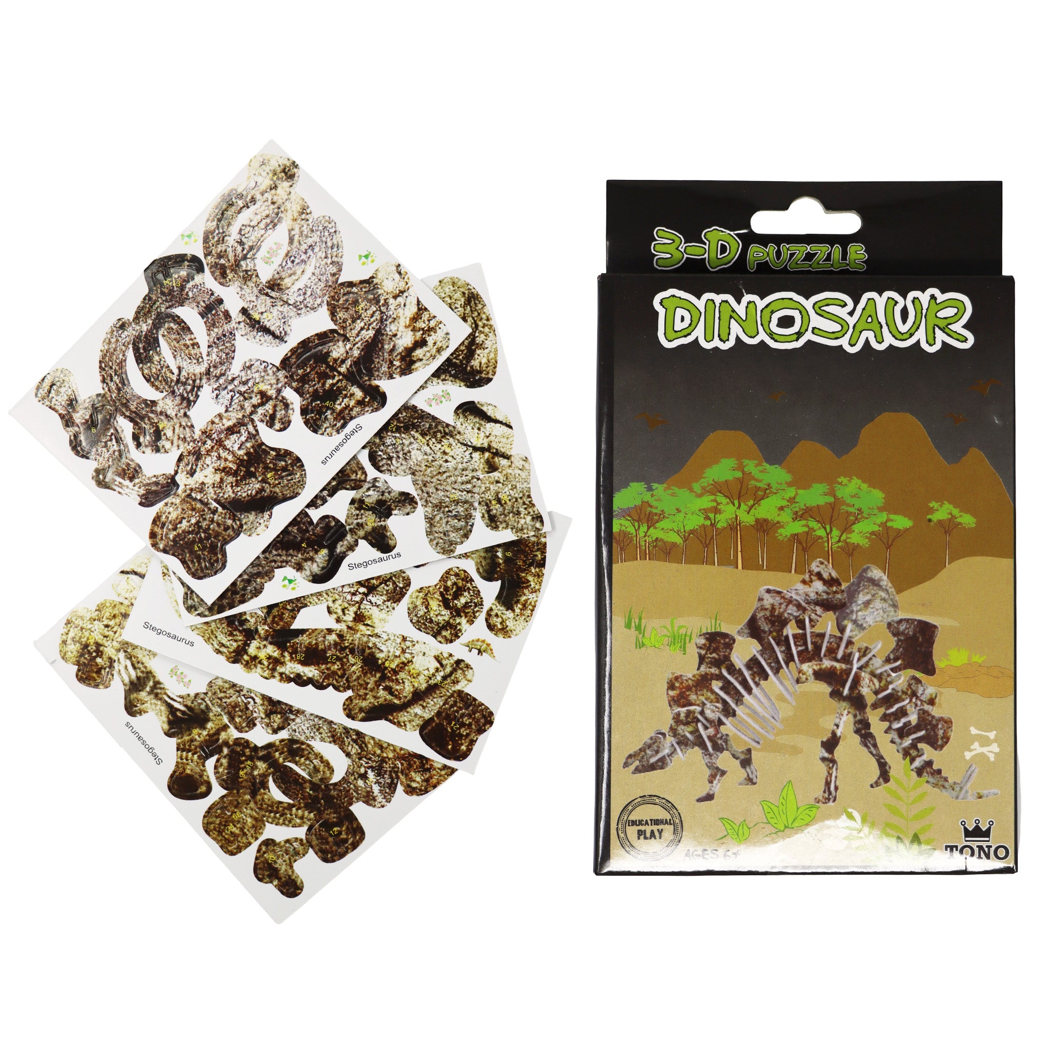 Build Your Own Dinosaur-Stegosaurus - Pink Poppy Australia