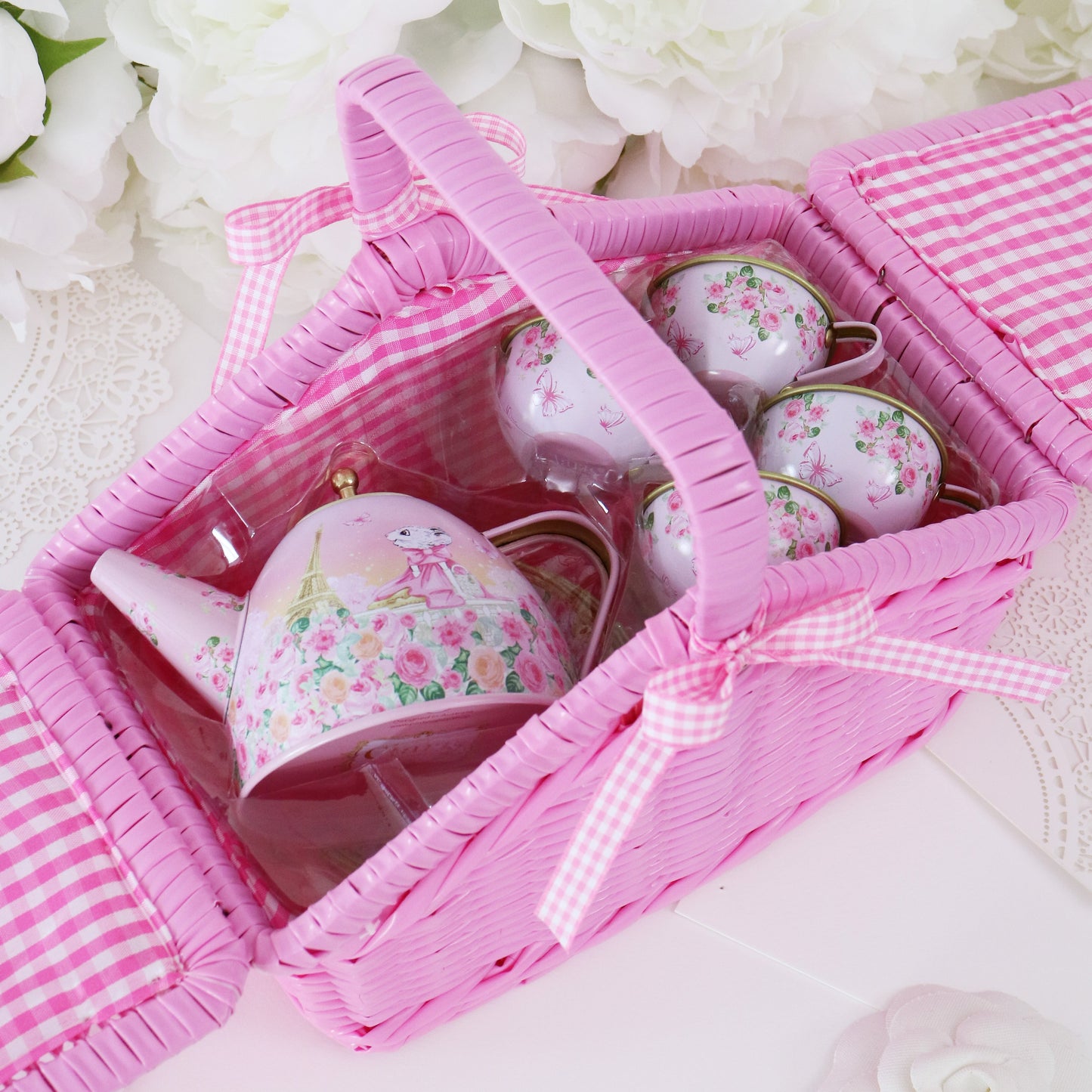 Claris The Chicest Mouse In Paris Picnic Tea Set