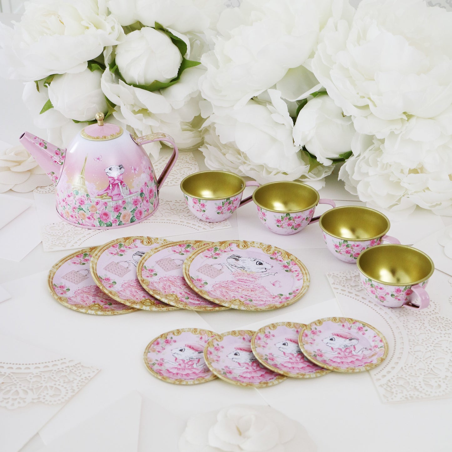 Claris The Chicest Mouse In Paris Picnic Tea Set