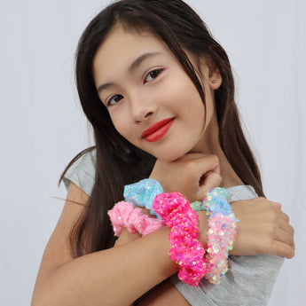 Romantics Scrunchies - Pink Poppy Australia