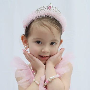 Ballerina Crown Headband - Pink Poppy Australia