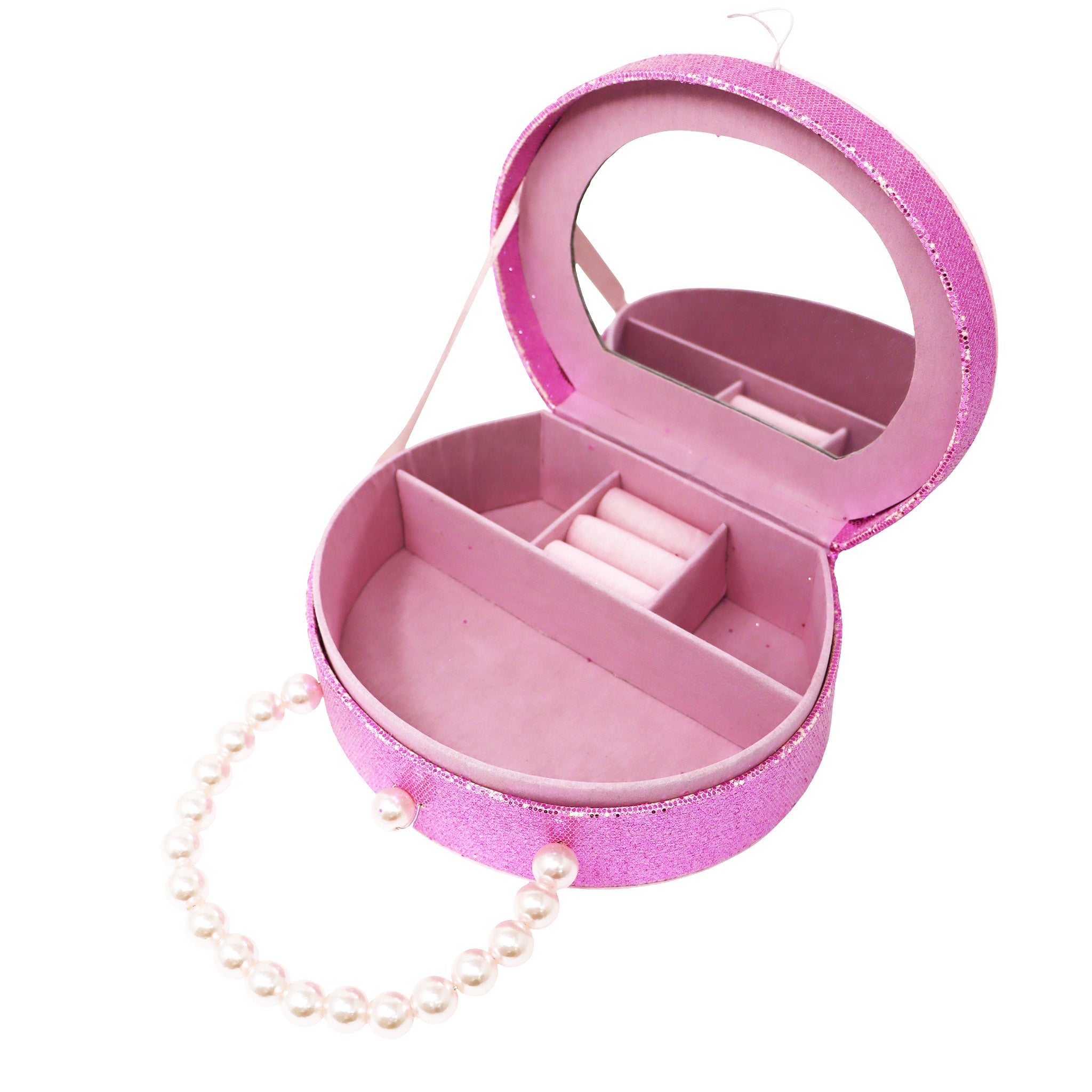 Ballerina Sparkle Jewellery Box Bag - Pink Poppy Australia