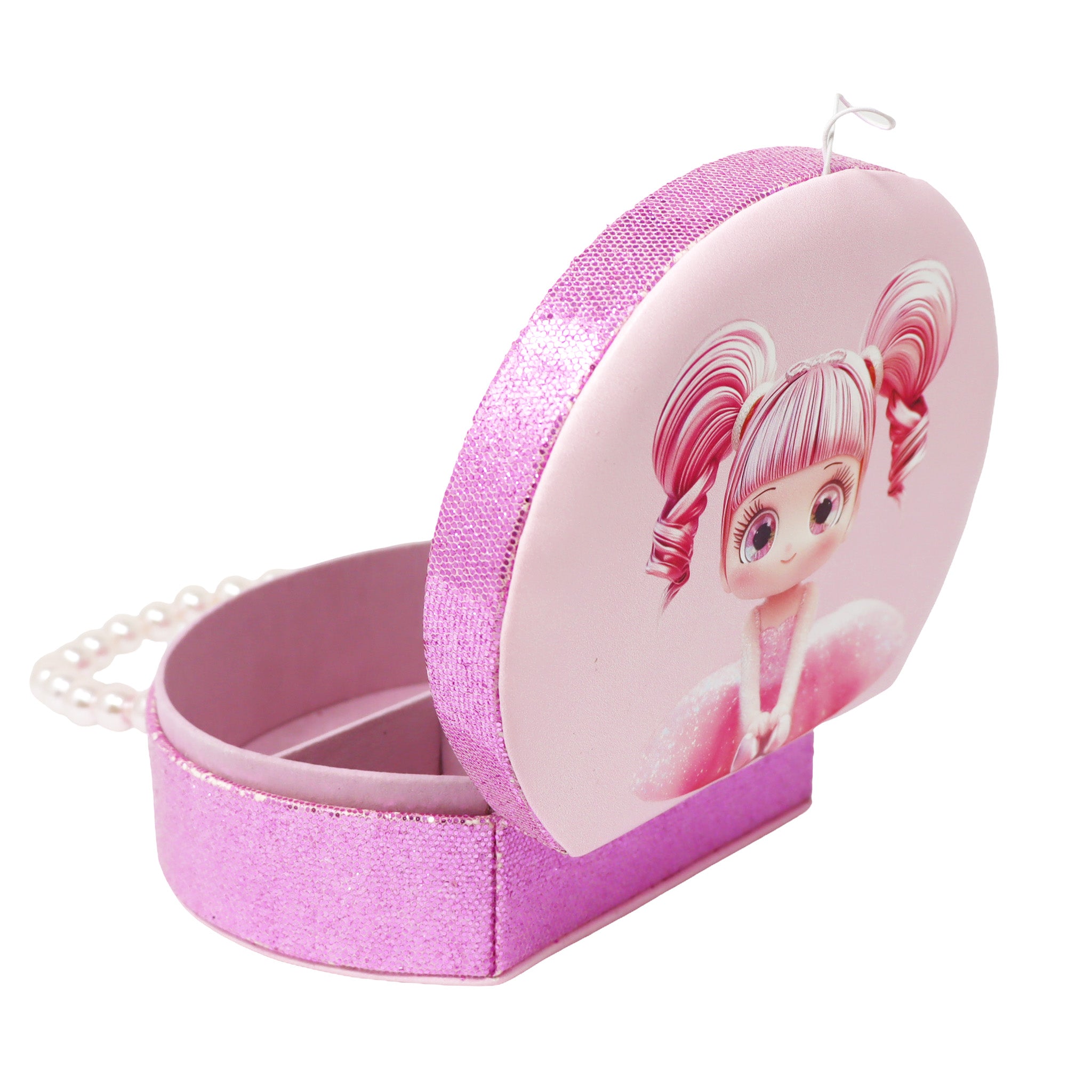 Ballerina Sparkle Jewellery Box Bag - Pink Poppy Australia