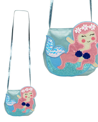 Mermaid Wishes Shoulder Bag - Pink Poppy Australia