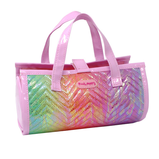 Unicorn Dreamer Quilted Rainbow Jewellery Roll - Pink Poppy Australia