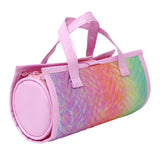 Unicorn Dreamer Quilted Rainbow Jewellery Roll - Pink Poppy Australia