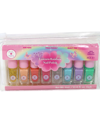 Unicorn Rainbow 8-pack Nail Polish