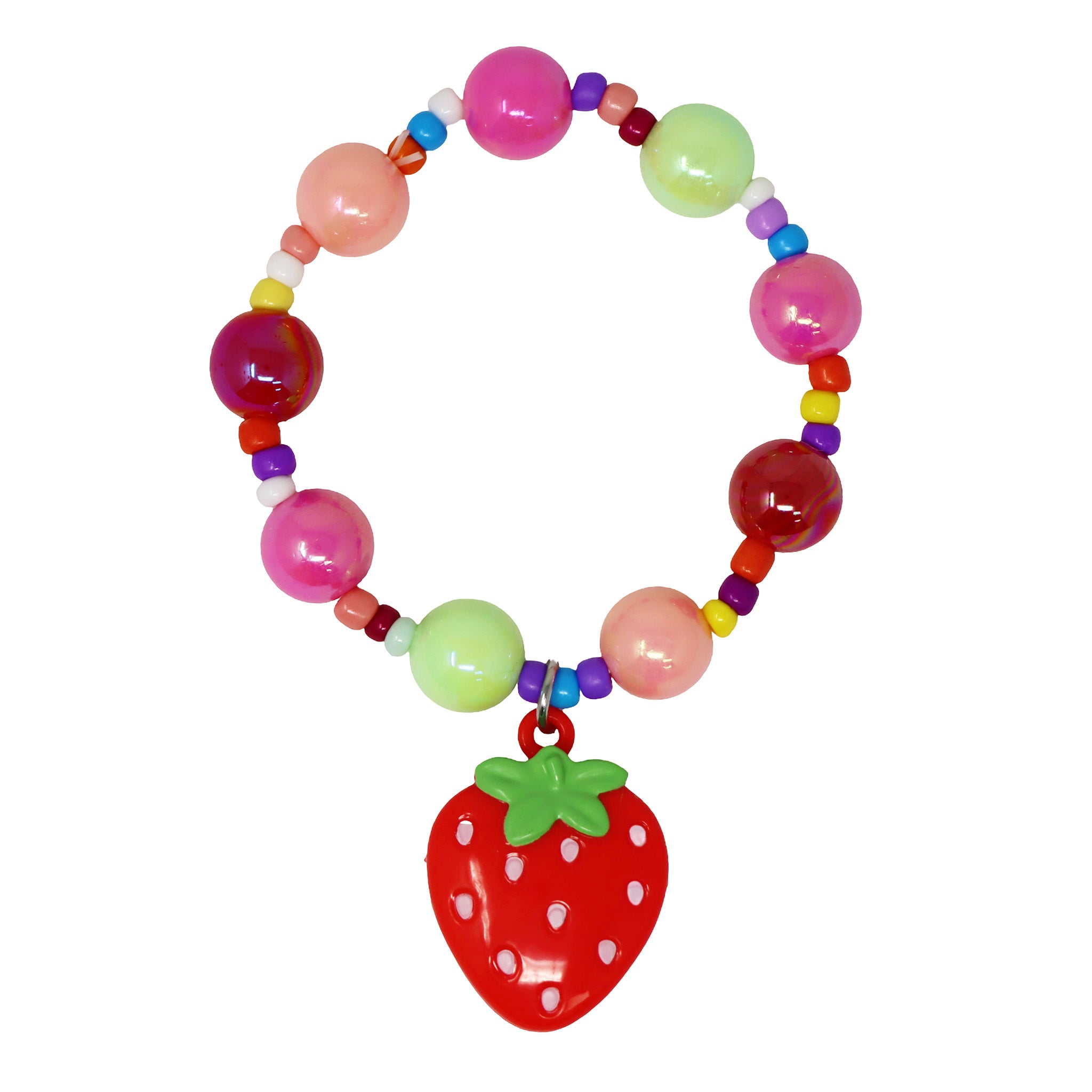 Lip Gloss Bracelet Strawberry - Pink Poppy Australia