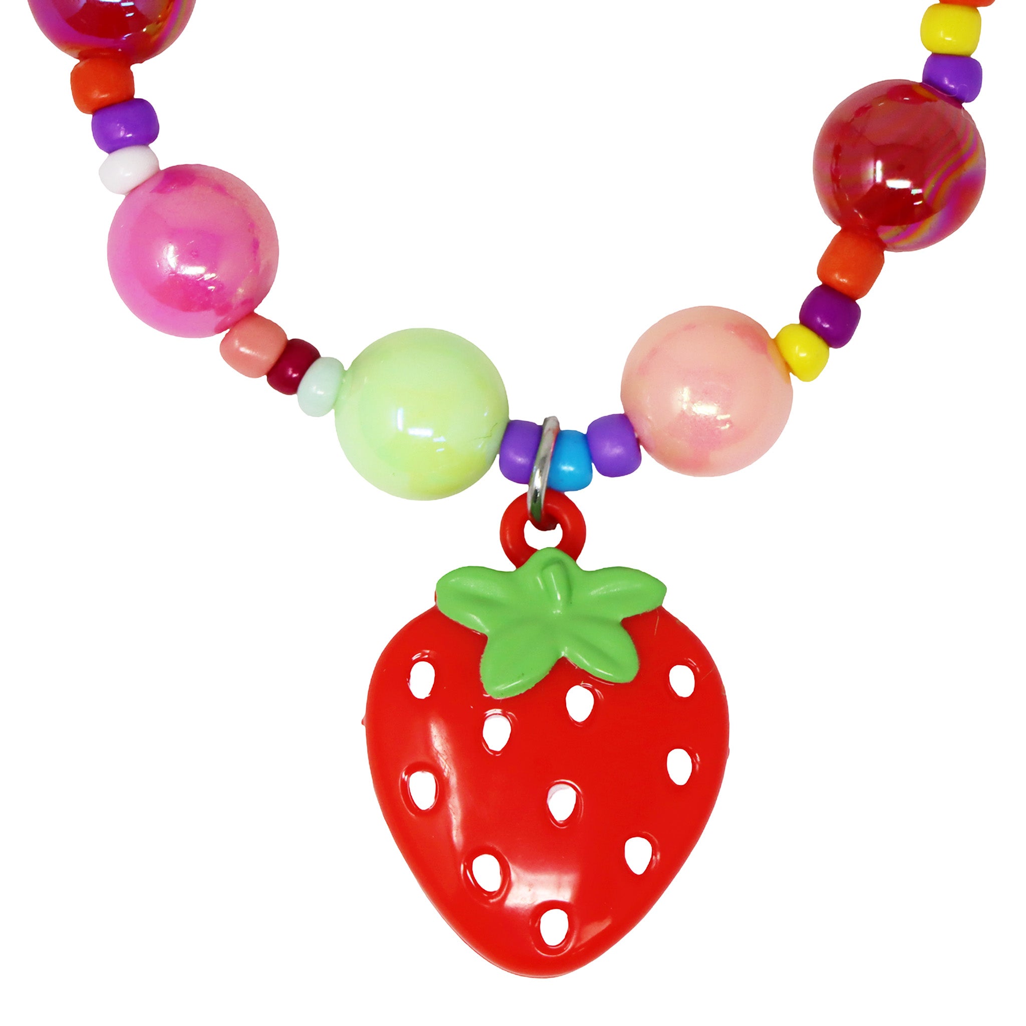Lip Gloss Bracelet Strawberry - Pink Poppy Australia