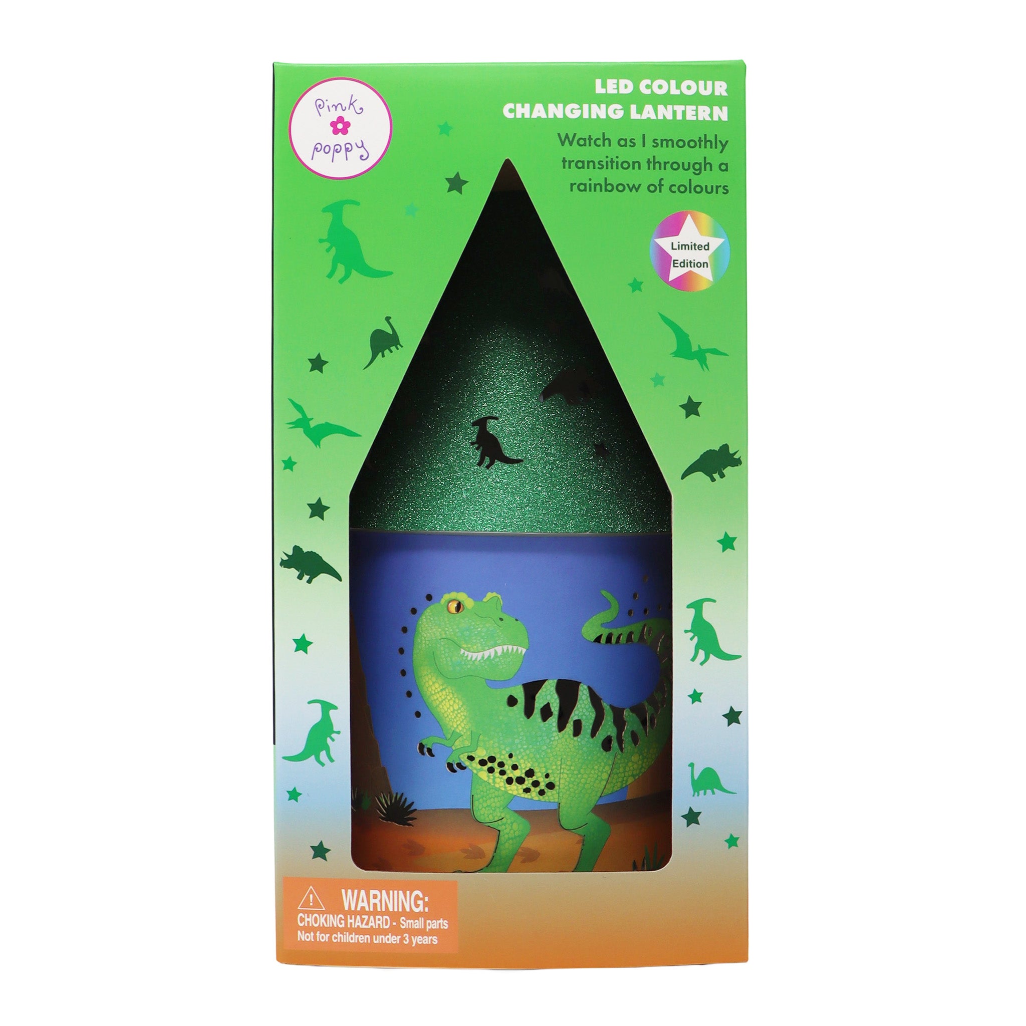 Dinosaur Adventure Lantern - Pink Poppy Australia