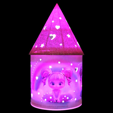 Ballerina Sparkle LED Colour Changing Lantern - Pink Poppy Australia