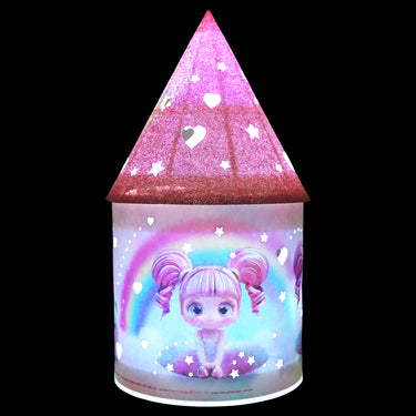 Ballerina Sparkle LED Colour Changing Lantern - Pink Poppy Australia