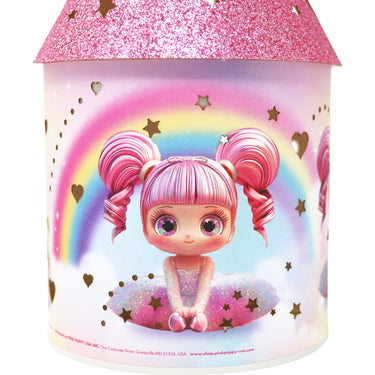 Ballerina Sparkle LED Colour Changing Lantern - Pink Poppy Australia