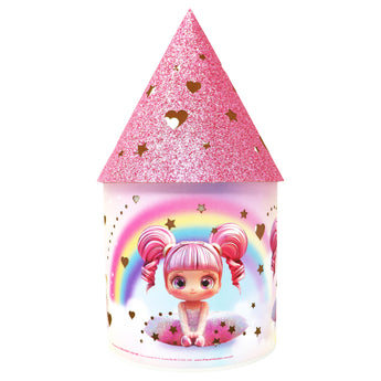 Ballerina Sparkle LED Colour Changing Lantern - Pink Poppy Australia