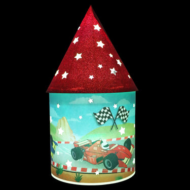 Racing Cars LED Colour Changing Lantern - Pink Poppy Australia